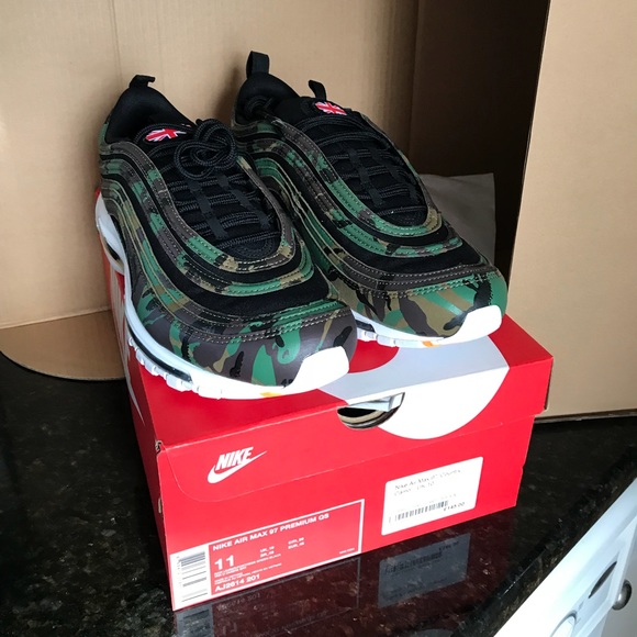 Nike CAMO Country Air Max 97 UK 🇬🇧 edition **** - Picture 2 of 7